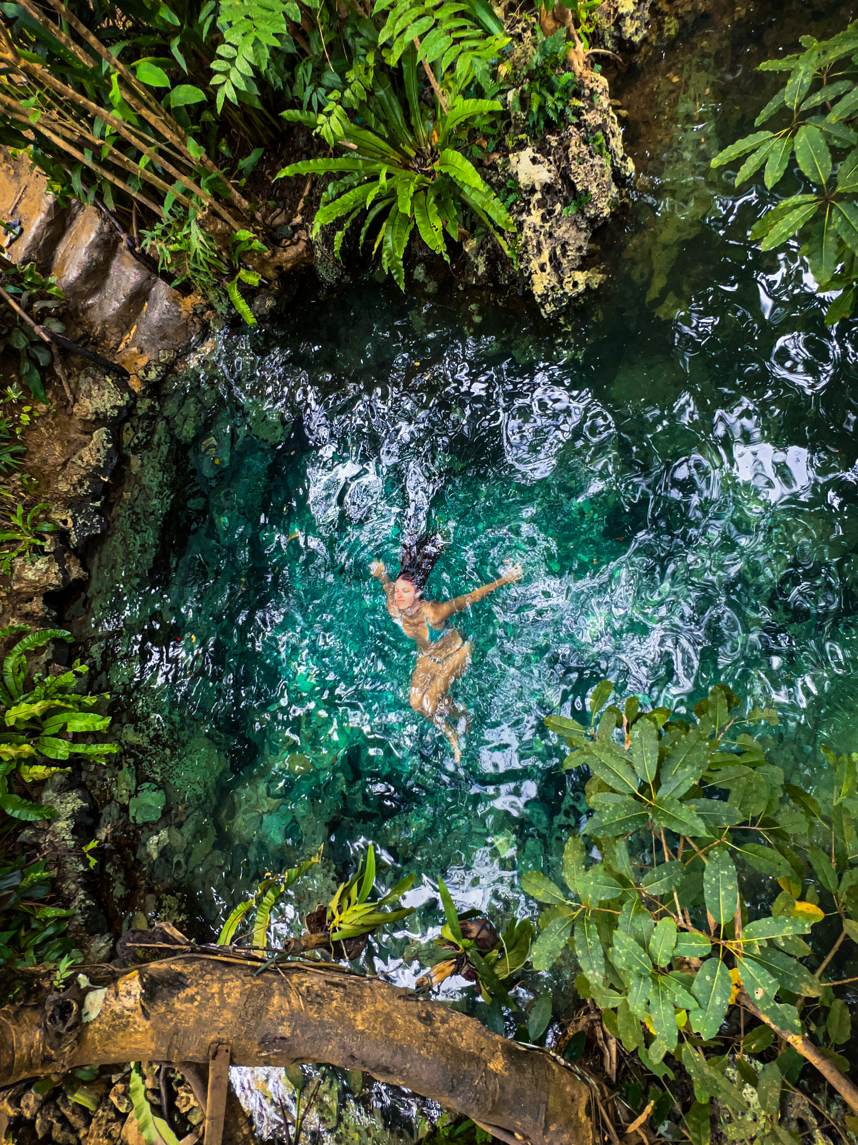 Cenote swim