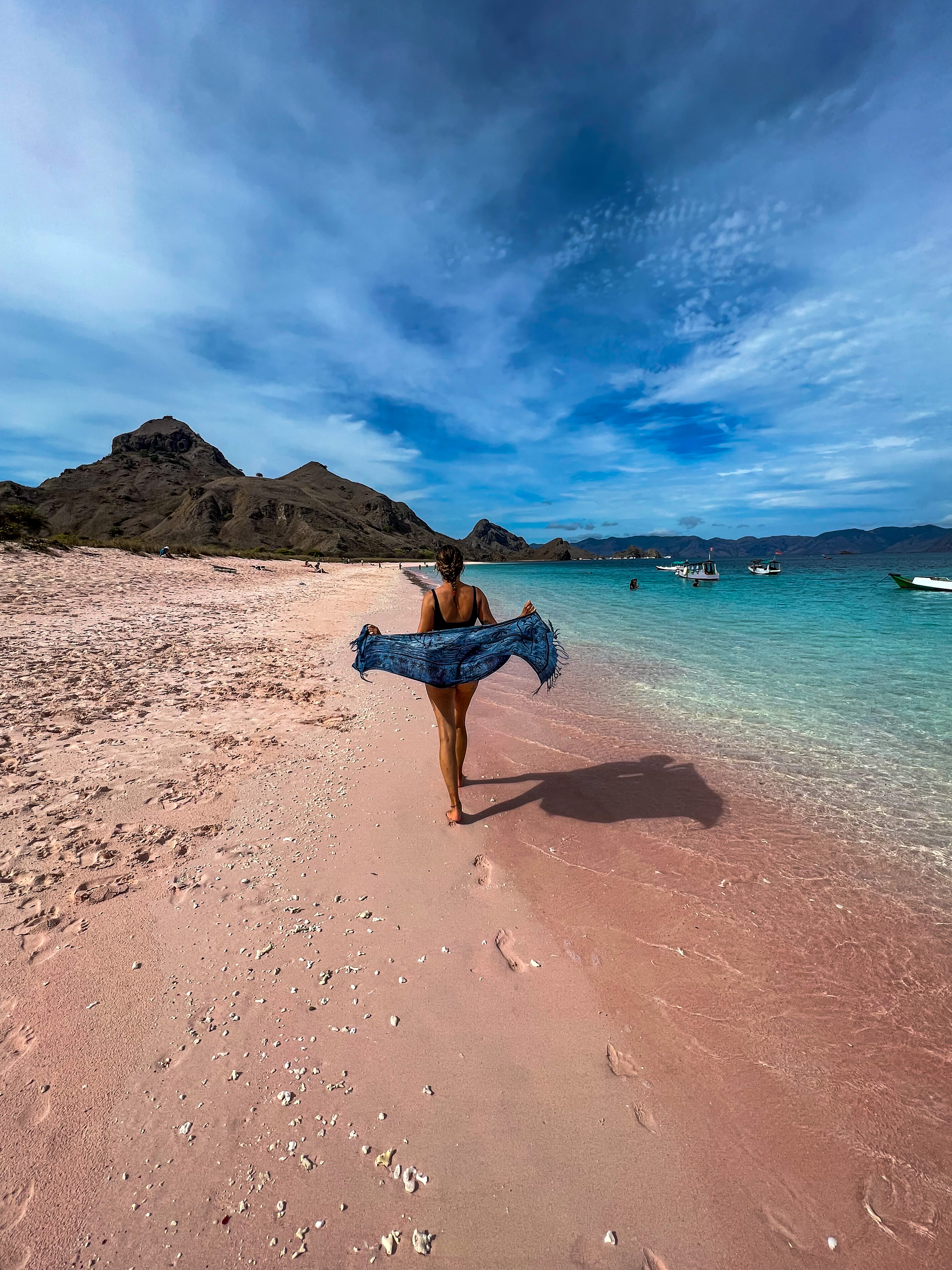 Pink beach Komodo